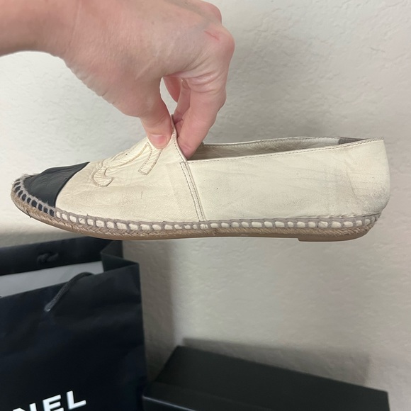 Authentic Chanel Espadrilles- Size 40 - Picture 9 of 11